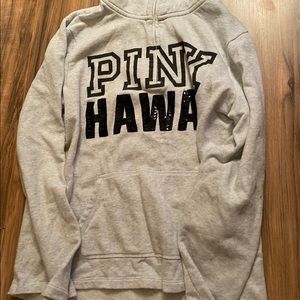 rare vs pink hawaii quarter zip